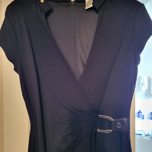 Black Cache wrap dress Size 6 - Picture 4 of 4